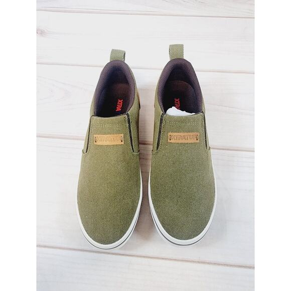 Xtratuf Mens Sharkbyte Green XSB-300 Canvas Boat Shoes Size 7. 5 - Picture 3 of 13